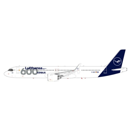 G2DLH1272 - 1/200 LUFTHANSA A321 NEO D-AIEQ 600TH AIRBUS AIRCRAFT