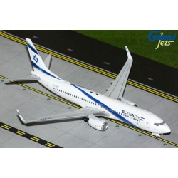 G2ELY1360 - 1/200 EL AL ISRAEL AIRLINES B737-800W 4X-EKK (UPGRADED STAND