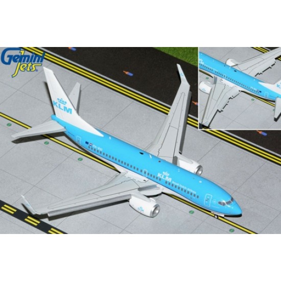 1/200 KLM ROYAL DUTCH AIRLINES B737-700W FLAPS DOWN
