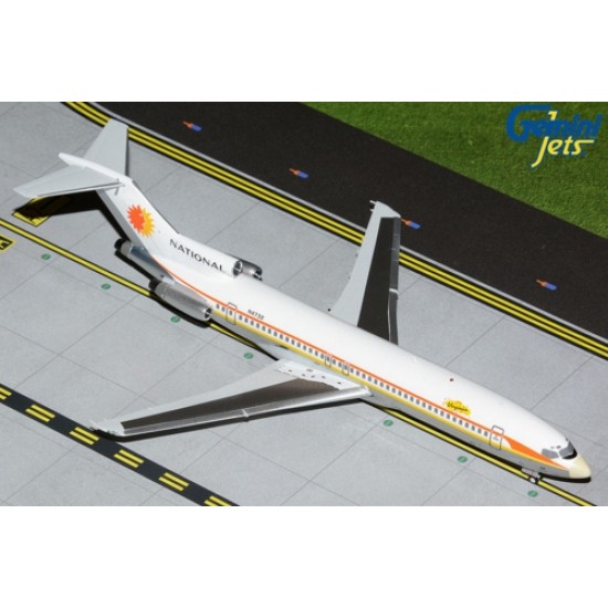 1/200 NATIONAL AIRLINES B727-200 SUN KING LIVERY WITH POLISH