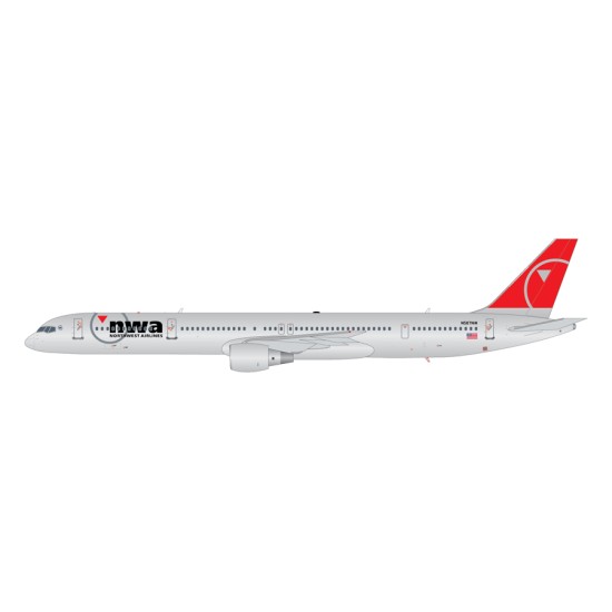 1/200 NORTHWEST AIRLINES B757-300 N587NW (FINAL LIVERY - UPGRADED STAND) 1/200 NORTHWEST AIRLINES B757-300 N587NW (FINAL LIVERY - UPGRADED STAND)