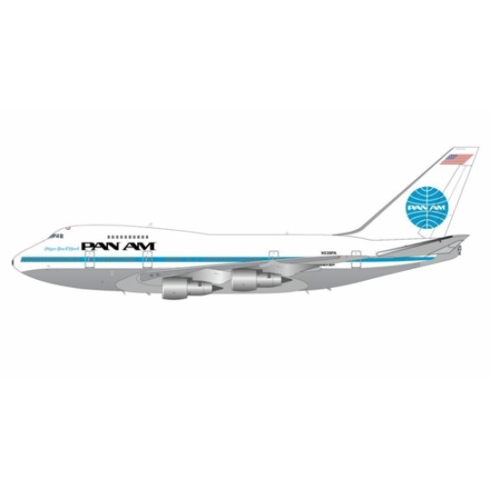 G2PAA1157 - 1/200 PAN AMERICAN WORLD AIRWAYS B747SP N539PA (POLISHED BELLY)