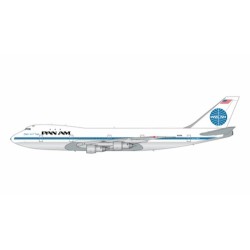 G2PAA1248 - 1/200PAN AM B747-100 N747PA - CLIPPER JUAN T. TRIPPE (1970S LIVERY - POLISHED BELLY)