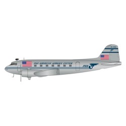 1/200 PAN AMERICAN AIRWAYS SYSTEM DC-3C NC33611 (POLISHED) 1/200 PAN AMERICAN AIRWAYS SYSTEM DC-3C NC33611 (POLISHED)