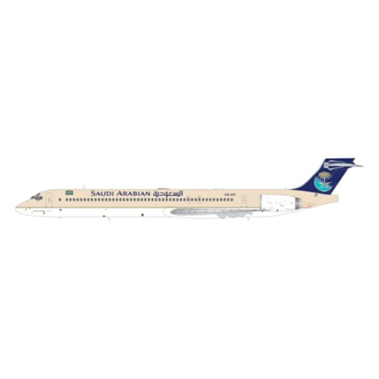 1/200 SAUDI ARABIAN AIRLINES MD-90 HZ-API (UPGRADED STAND)