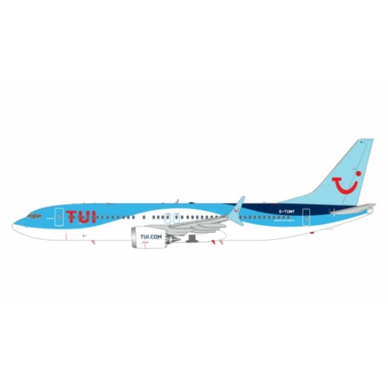 1/200 TUI AIRWAYS B737 MAX 8 G-TUMY (UPGRADED STAND)