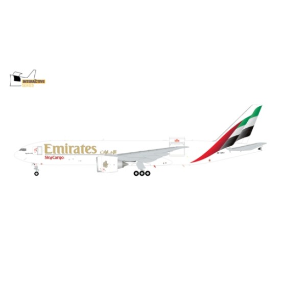 1/200 EMIRATES SKYCARGO B777-200LRF A6-EFV (INTERACTIVE SERIES)