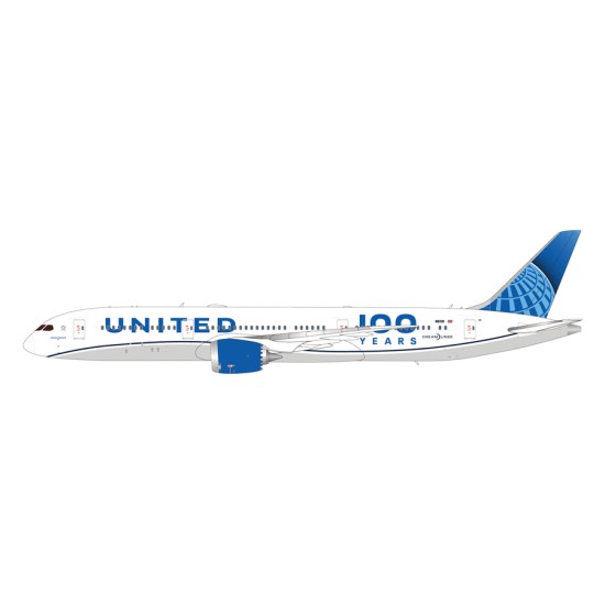 1/200 UNITED AIRLINES B787-9 N61101 100 YEARS