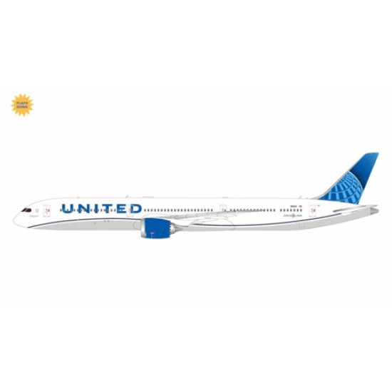 1/200 UNITED AIRLINES B787-10 N13014 FLAPS DOWN