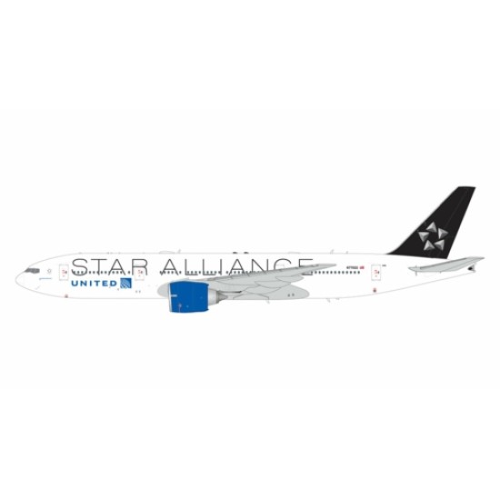 1/200 UNITED AIRLINES B777-200ER N77022 STAR ALLIANCE LIVERY