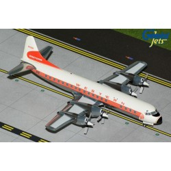 1/200 WESTERN AIRLINES L-188A ELECTRA N7139C 1959 LIVERY POLISHED G2WAL1031 1/200 WESTERN AIRLINES L-188A ELECTRA N7139C 1959 LIVERY POLISHED G2WAL1031