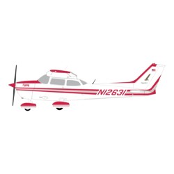 1/72 CESSNA 172S SKYHAWK II N12631 GYPSY (SPORTYS EDITION)