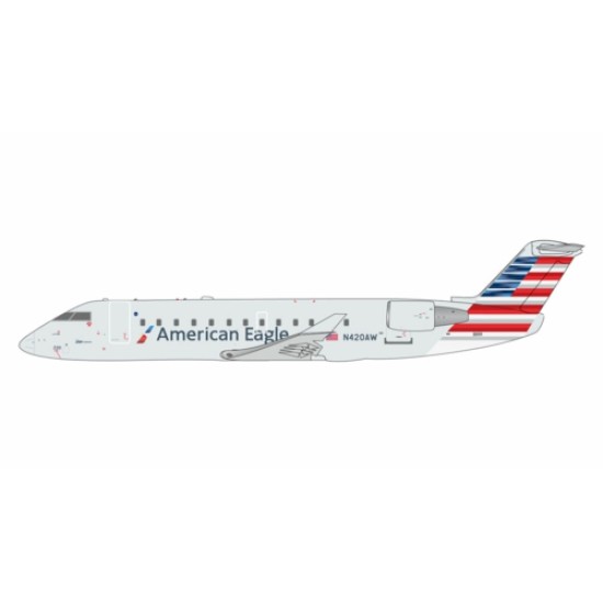 1/400 AMERICAN EAGLE / AIR WISCONSIN CRJ200LR N420AW 1/400 AMERICAN EAGLE / AIR WISCONSIN CRJ200LR N420AW