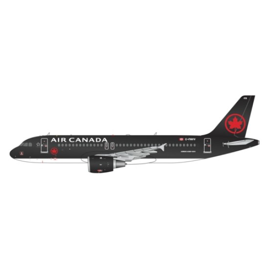 1/400 AIR CANADA JETZ A320 C-FNVV (BLACK COLOUR SCHEME) GJACA2255