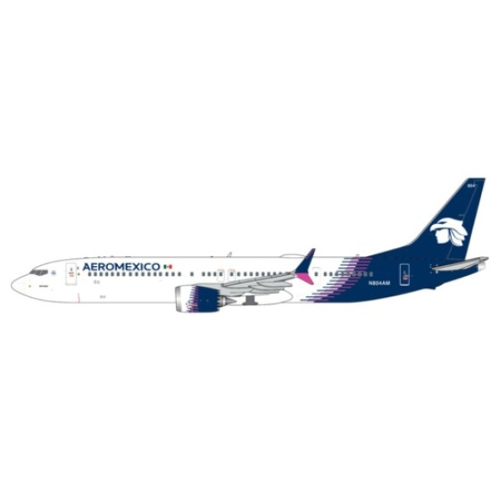 GJAMX2416 - 1/400 AEROMEXICO B737 MAX 9 N804AM GJAMX2416 - 1/400 AEROMEXICO B737 MAX 9 N804AM