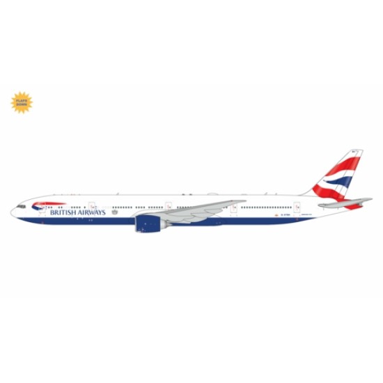 1/400 BRITISH AIRWAYS B777-300ER G-STBH FLAPS DOWN GJBAW2118F