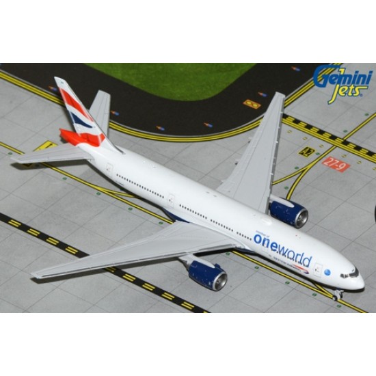 1/400 BRITISH AIRWAYS B777-200ER G-YMMR ONE WORLD GJBAW2194