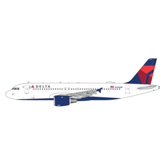 1/400 DELTA AIR LINES A320 N376NW