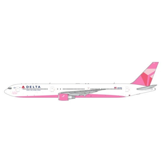 GJDAL2157 - 1/400 DELTA AIRLINES B767-400ER N845MH EVELYN H LAUDER BREAST CANCER