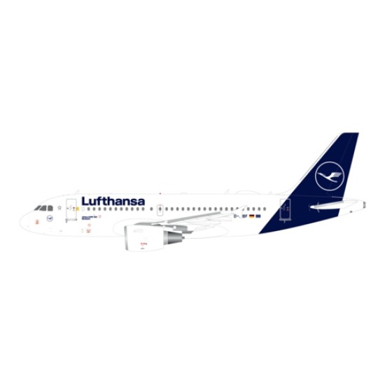 1/400 LUFTHANSA A319-100 D-AIBF
