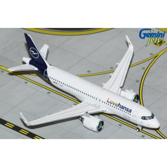 1/400 LUFTHANSA A320NEO D-AINY LOVEHANSA TITLES GJDLH2168