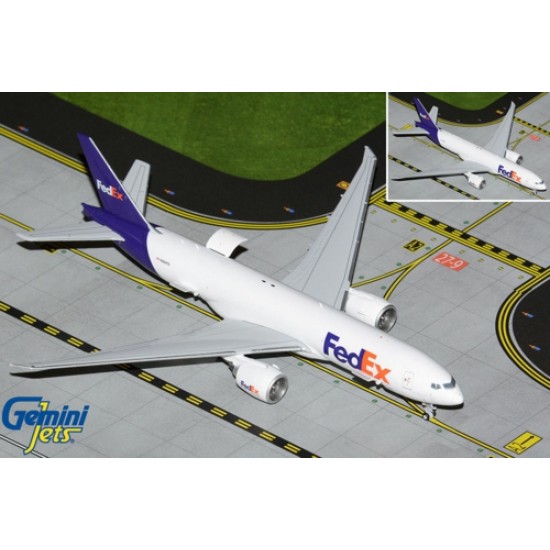 1/400 FED-EX EXPRESS B777-200LRD (INTERACTIVE SERIES) NEW TO