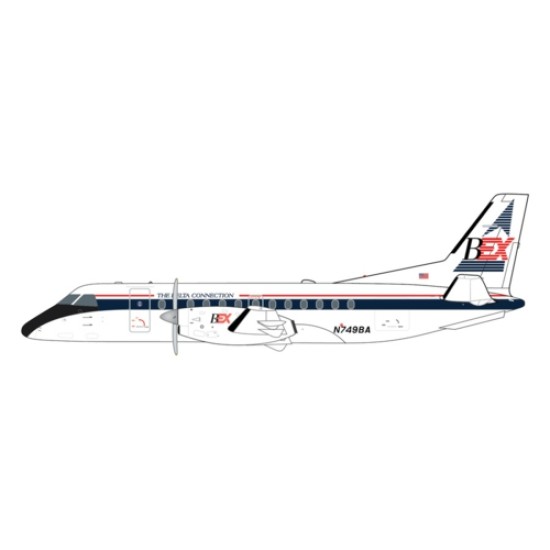 1/400 BUSINESS EXPRESS AIRLINES SAAB 340A N749BA THE DELTA CONNECTION