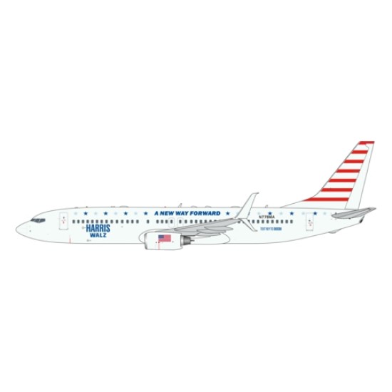 1/400 HARRIS-WALZ CAMPAIGN B737-800W N778MA