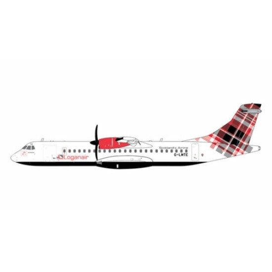 GJLOG2308 - 1/400 LOGANAIR ATR 72-600 G-LMTE (RED LIVERY)