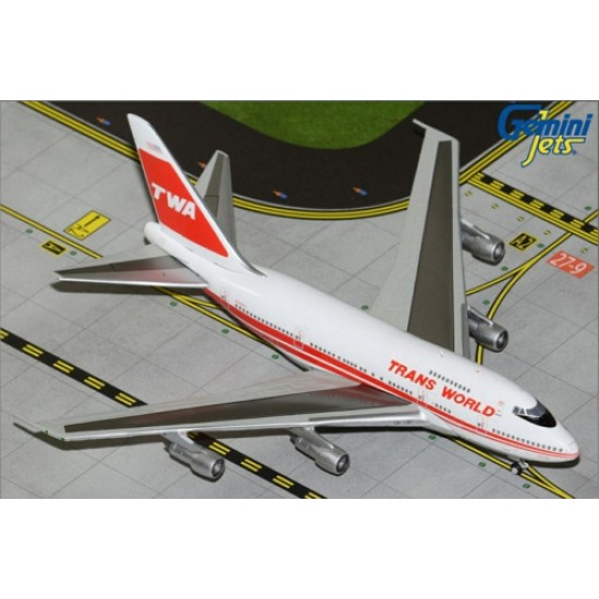 1/400 TRANS WORLD AIRLINES (TWA) B747SP N58201 BOSTON EXPRESS GJTWA1495