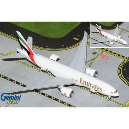 1/400 EMIRATES SKY CARGO B777-200LRF A6-EZA INTERACTIVE SERIES