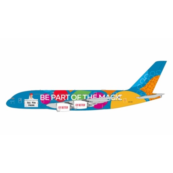 1/400 EMIRATES A380 A6-EES DESTINATION DUBAI/BE PART OF THE MAGIC 1/400 EMIRATES A380 A6-EES DESTINATION DUBAI/BE PART OF THE MAGIC