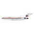 1/400 UNITED AIRLINES B727-100 N7001U (SAUL BASS LIVERY - POLISHED BELLY)