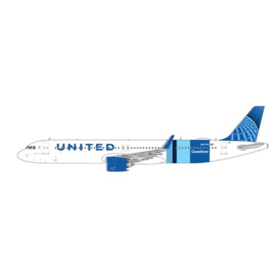 GJUAL2423 - 1/400 UNIT AIRLINES A321 NEO N94750 - COASTLINER GJUAL2423 - 1/400 UNIT AIRLINES A321 NEO N94750 - COASTLINER