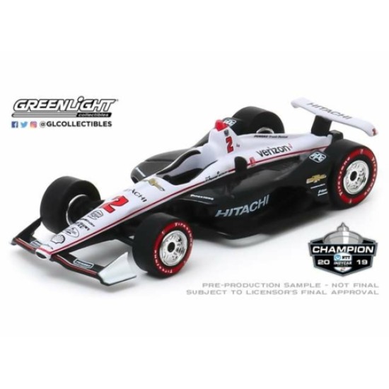 1/64 2019 NO.2 JOSEF NEWGARDEN - 2019 NTT INDYCAR SERIES CHA