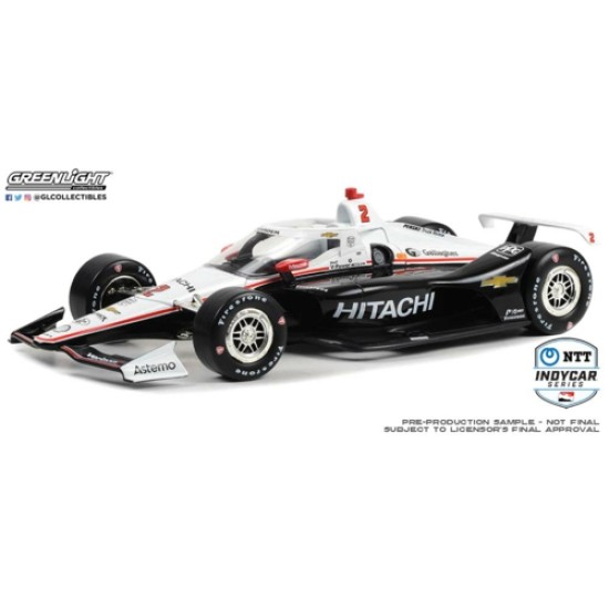 GL11184 - 1/18 NTT INDYCAR SERIES - NO.27 2023 KYLE KIRKWOOD - ANDRETTI AUTOSPORT , AUTONATION (ROAD COURSE CONFIGURATION)