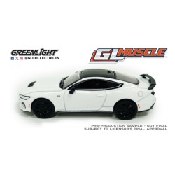 1/64 GL MUSCLE SERIES 30 - FORD MUSTANG 2024 - OXFORD WHITE GL13370-F