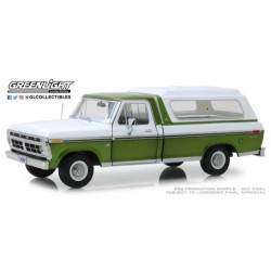 1/18 1976 FORD F-100 - MEDIUM GREEN GLOW POLY WITH WIMBLEDON 1/18 1976 FORD F-100 - MEDIUM GREEN GLOW POLY WITH WIMBLEDON