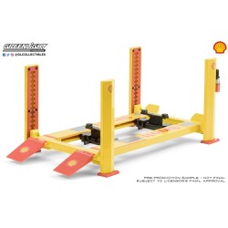 1/18 FOUR-POST LIFT - SHELL OIL NO.2 13583 1/18 FOUR-POST LIFT - SHELL OIL NO.2 13583