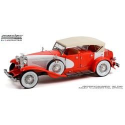 1/18 DUESENBERG II SJ RED AND WHITE (TOP UP) 1/18 DUESENBERG II SJ RED AND WHITE (TOP UP)