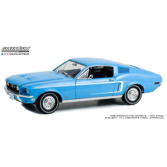1/18 1968 FORD MUSTANG FASTBACK FORD RAINBOW OF COLOURS WEST COAST USA 13640