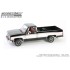 GL13687 - 1/18 1986 CHEVROLET K10 SILVERADO - MIDNIGHT BLACK AND STEEL GREY METALLIC