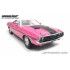 GL13699 - 1/18 1970 DODGE CHALLENGER R/T HARDTOP 440 SIX PACK - PANTHER PINK WITH WHITE TOP AND WHITE INTERIOR