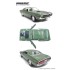 GL13700 - 1/18 1970 DODGE CHALLENGER R/T HARDTOP HEMI MR NORMS - F8 GREEN WITH GREEN TOP AND GREEN INTERIOR