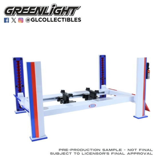 GL13706 - 1/18 FOUR-POST LIFT - NHRA - EVERGREEN GL13706 - 1/18 FOUR-POST LIFT - NHRA - EVERGREEN