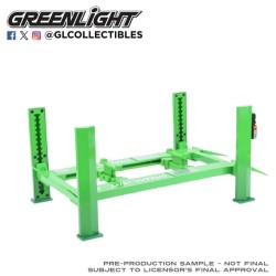 GL13712 - 1/18 FOUR-POST LIFT - GREENLIGHT - EVERGREEN GL13712 - 1/18 FOUR-POST LIFT - GREENLIGHT - EVERGREEN