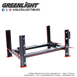 GL13713 - 1/18 FOUR-POST LIFT - RED - HENDRICK MOTORSPORTS GL13713 - 1/18 FOUR-POST LIFT - RED - HENDRICK MOTORSPORTS