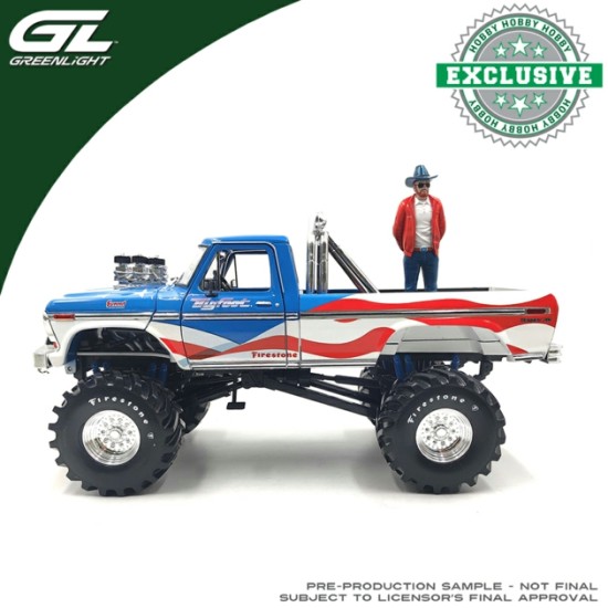 GL13726 - 1/18 KINGS OF CRUNCH - BIGFOOT NO.1 - FORD F-250 MONSTER TRUCK USA 250 TRIBUTE 1979