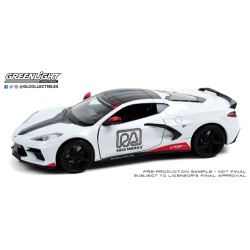 1/24 2020 CHEVROLET CORVETTE C8 STINGRAY COUPE ROAD AMERICA OFFICIAL PACE CAR