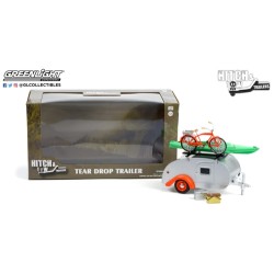 1/24 HITCH AND TOW TRAILERS SERIES 6 TEARDROP TRAILER IN SIL